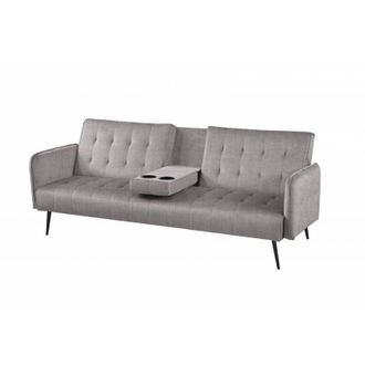 OEM Divano Prontoletto Modern 3 Posti Grigio Chiaro