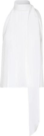 Max Mara Dames, Tops, Wit, Maat: 2XS Zijde
