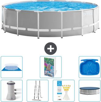 Intex Piscina Prism Frame Redonda - 457x122 Cm - 8-piezas S662