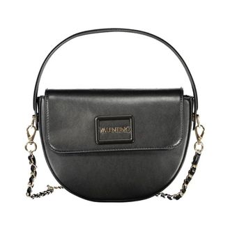 Valentino Handbags, female, Black, Size: ONE SIZE Polyethylene Handbag with Top Handle