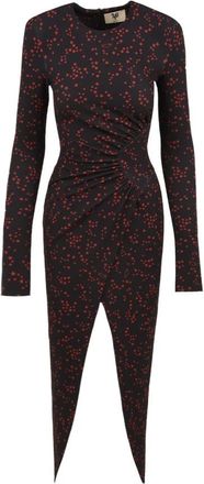 Aniye By Midi Jurk met Zijsplit - Dames - Casual kleedjes - Veelkleurig - XS - Polyester - Kleedjes