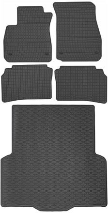 OEM Juego De Alfombrillas De Goma Para Coche Y Maletero Para Opel Insignia B Sed&aacute;n (2017-2022)