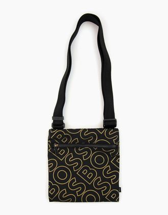 HUGO BOSS Mens Hugo Boss Catch Ln Outline Logo Envelope Bag Black 001 - Size: OS