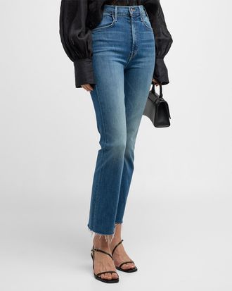 Mother The Hustler Ankle Fray Jeans