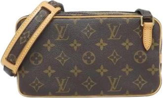 Louis Vuitton Pre-owned Cross Body Bags, female, Brown, Size: ONE SIZE Pre-owned Coated Canvas Shoulder Bag