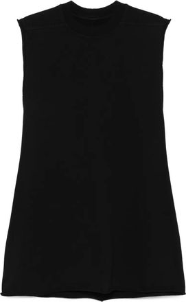Rick Owens Top smanicato girocollo - Nero
