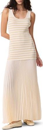 Rag & Bone Millie MIxed Media Dress in Ivory Multi at Nordstrom Rack, Size X-Large