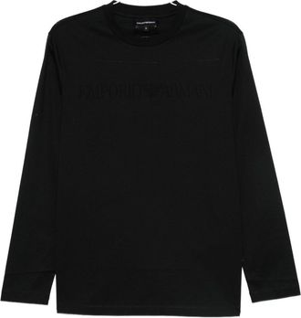 Emporio Armani Logo Cotton T Shirt