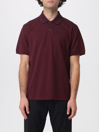 Alexander McQueen Polo Shirt MCQUEEN Men color Burgundy