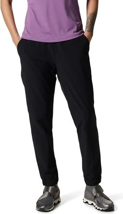 Mountain Hardwear Womens Mountain Hardwear Yumalina Joggers Black Pull On Activewear JZZ34