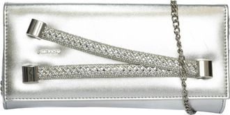 Albano Pochette A1029 - Dames - Clutches - Grijs - ONE Size - Leer - Tassen