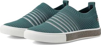 bernie mev. Iris Sneaker Green Round Toe Slip-on Shoes ZAP1006
