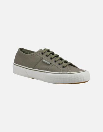 Superga Mens Superga Mens 2490 BOLD Trainers in Green Safari - Size: 8.5