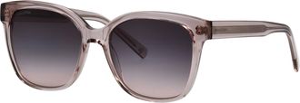 Marc O'Polo Sonnenbrille MARC OPOLO Modell 506235, Damen, rosa, transparent, durchscheinend, leicht gl&auml;nzend, Sonnenbrillen Sonnenbrille, Form Butterfly, Logoschr