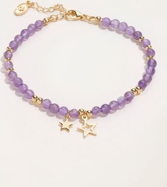 Fat Face FatFace February Birth Stone Bracelet