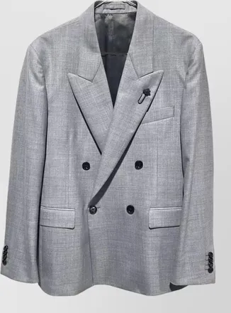 Lardini mens double breasted soir&eacute;e suit jacket