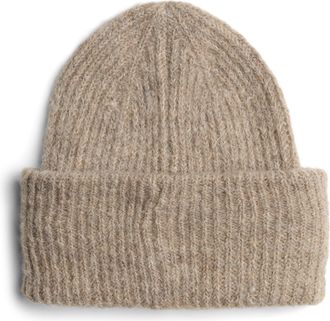 Pieces Pieces Womens PCBERA Wool Hood NOOS Beanie Hat, Silver Mink, Einheitsgröße