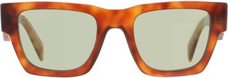 Prada Green Square Mens Sunglasses PR A06S 11P60C 50