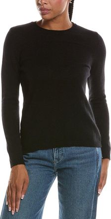 Fort&eacute; Cashmere Basic Crewneck 100% Cashmere Sweater
