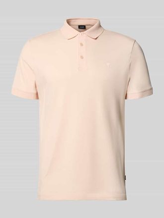 Joop Regular Fit Poloshirt mit Knopfleiste Modell Carlosjuan in Apricot, Gr&ouml;&szlig;e XXXL