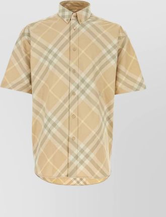 Burberry printed cotton shirt