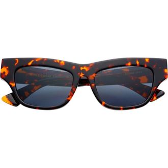 Freyrs Eyewear Astoria Cat Eye Sunglasses in Tortoise at Nordstrom