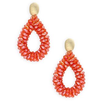 Lott. Gioielli Lott. Gioielli - Drop L Marquis - Dames - Accessoires - Oranje - Maat: ONE Size