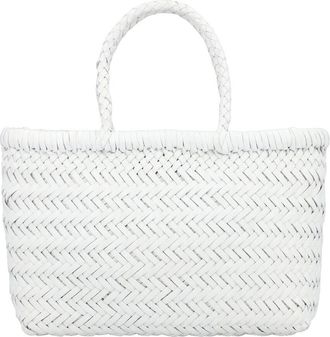 Dragon Diffusion Mini Flat Gora Leather Top Handle Bag