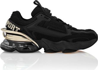 Plein Sport Thunderbeast // Gen.x.05 Unisex in Black/lightgold at Nordstrom, Size 41