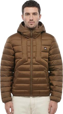 Diesel Brown Quilted Hood Jacket