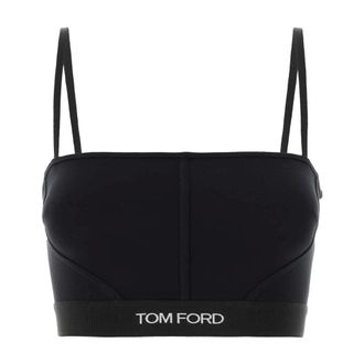 Tom Ford Modal Signature Top - female - Tom Ford - Bras - Black - XS - Underwear