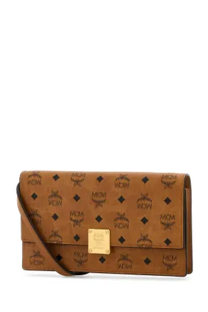 MCM Aren Wallet - Cognac