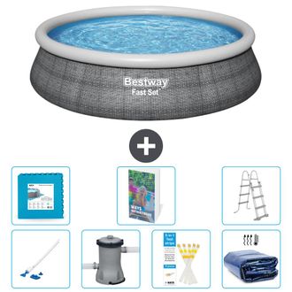 Bestway Piscina Bestway Fast Set Redonda - 457x107 Cm - 8-piezas S493