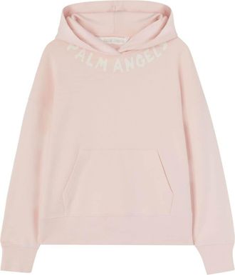Palm Angels Seasonal cotton hoodie - women - Cotton - S - Pink