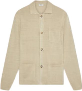 Ferrante Truien - Heren - Vesten - Beige - 3XL - Katoen - Truien & Vesten