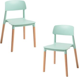 Regalos Miguel Packs Sillas Comedor - Pack 2 Sillas Estin - Celadón