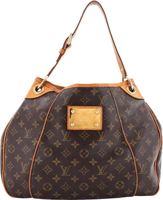 Louis Vuitton Brown Monogram Canvas Galliera Pm (Authentic Pre-Loved)
