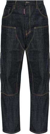 Dsquared2 Japanese Rinse Baggy Carpenter Jeans - Heren - Loose Fit Jeans - Blauw - XS - Katoen - Jeans