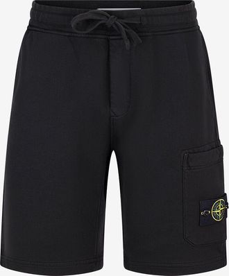 Stone Island Bermudashorts aus Bioaumwollfleece 6200012