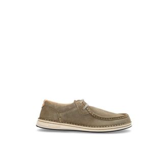 Birkenstock Pasadena Veterschoenen - Heren - Veterschoenen - Grijs - 40 EU - Su&egrave;de - Schoenen
