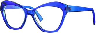 Kirk & Kirk Translucent Acrylic Nancy Acrylic Cat-Eye Sunglasses