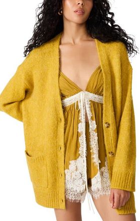 Steve Madden Finley Cardigan in Oilslick at Nordstrom, Size X-Large