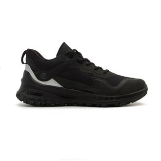 Ecco Ecco ULT-TRN Synthetic Textile Womens Outdoor Trainers - Black Black Silver Metallic - Size:UK 5-5.5