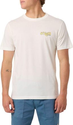 O'Neill Classic Fit Shop Graphic T-Shirt in Tofu at Nordstrom, Size Xx-Large