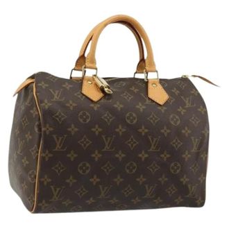 Louis Vuitton Pre-owned Speedy 30 Hand Bag - Dames - Pre-owned - Bruin - Maat: ONE Size Leer