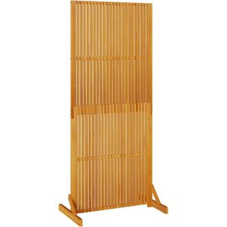 vidaXL Privacy Screen Indoor/Outdoor 180.5 cm Solid Acacia Wood vidaXL