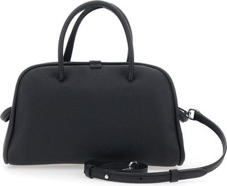Jacquemus Womens Handbag Le Petit Turismo Black Leather Calf Handbags Hand Bags