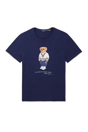 Polo Ralph Lauren Slim-Fit Logo-Print Cotton-Jersey T-Shirt