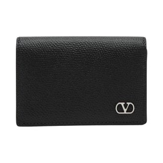 Valentino Garavani Wallets & Cardholders, male, Black, Size: ONE SIZE Portacarte di Credito