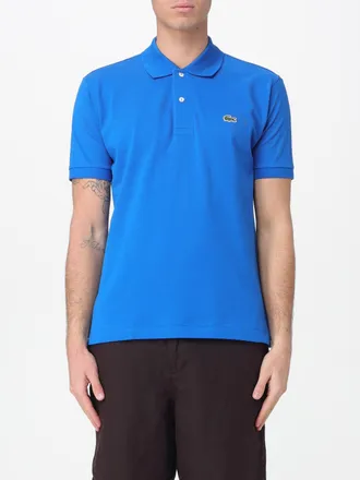 Lacoste Polo Shirt Men color Royal Blue
